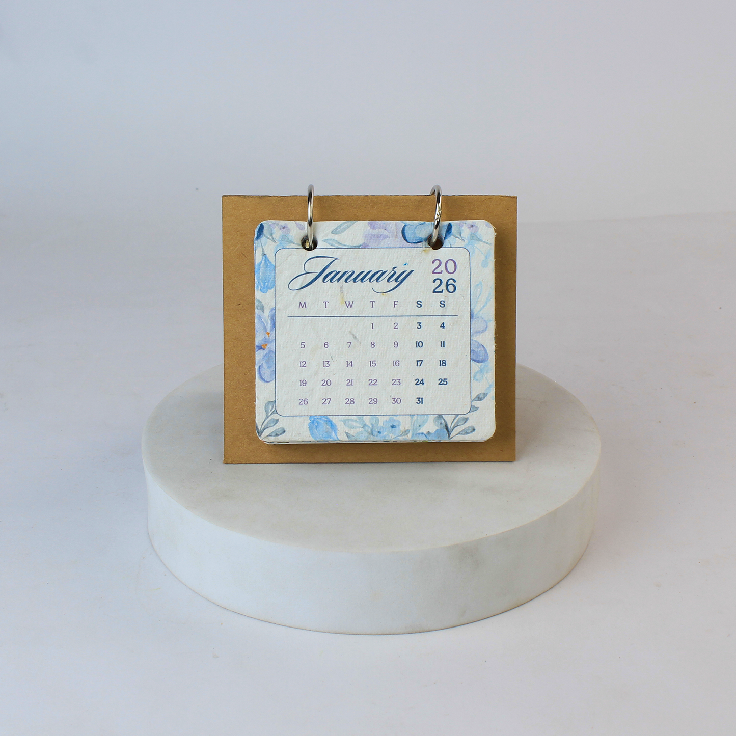 BloomLite Desk Calendar – Compact OCREC008