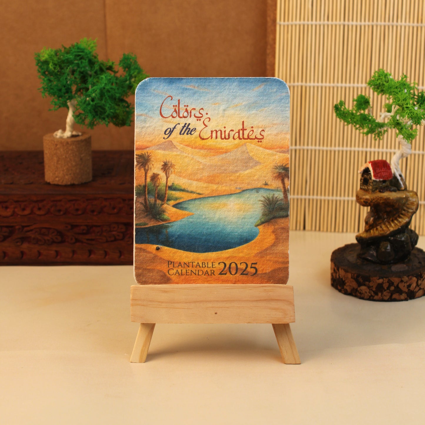 EcoSprout Classic Calendar – Wood OCREC005