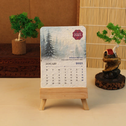 EcoSprout Classic Calendar – Wood OCREC005