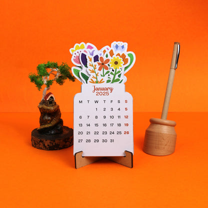 Blossom Aura Desk Calendar – MDF Edition OCREC001