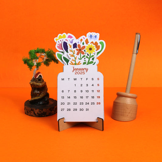 Blossom Aura Desk Calendar – MDF Edition OCREC001