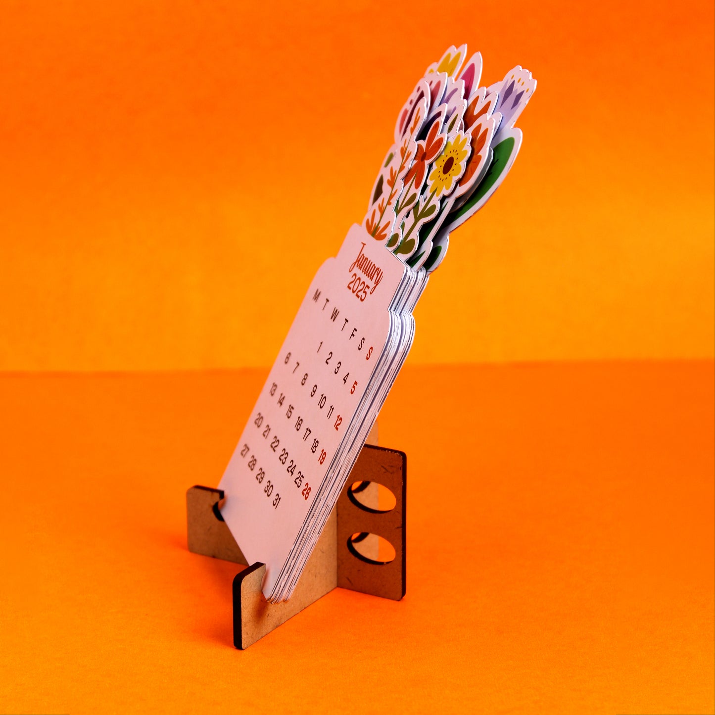 Blossom Aura Desk Calendar – MDF Edition OCREC001