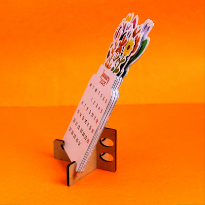 Blossom Aura Desk Calendar – MDF Edition OCREC001