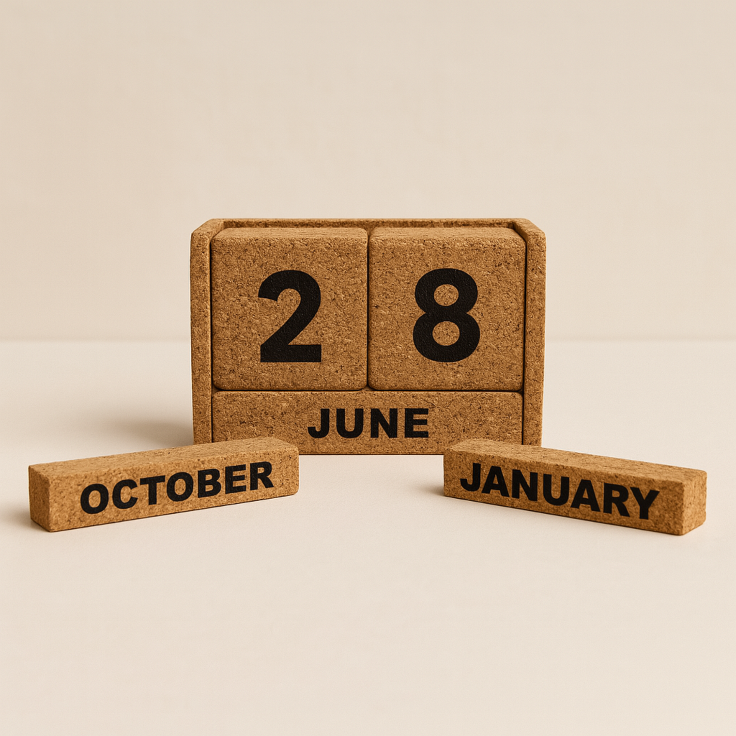 CorkStone Block Calendar OCREC020