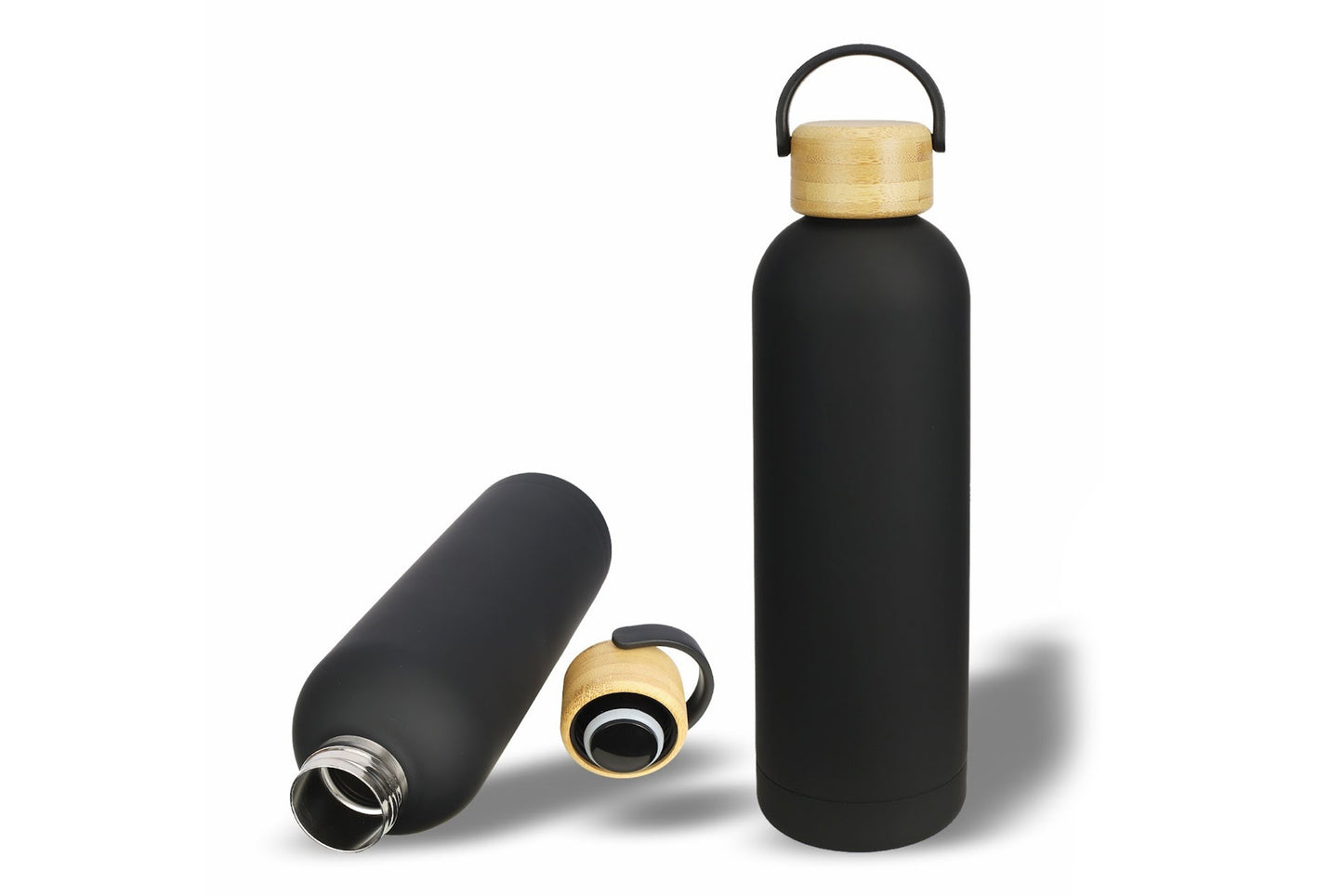 EcoLid Bamboo Vacuum Flask OCRDW007