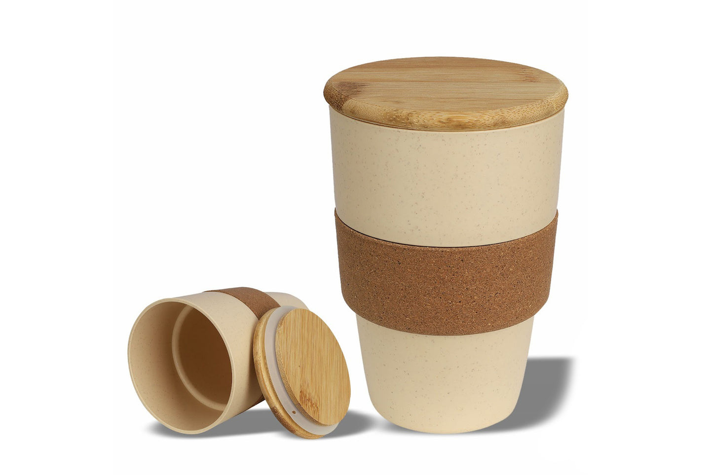 EcoGrain 300ml Mug with Cork Grip OCRDW009