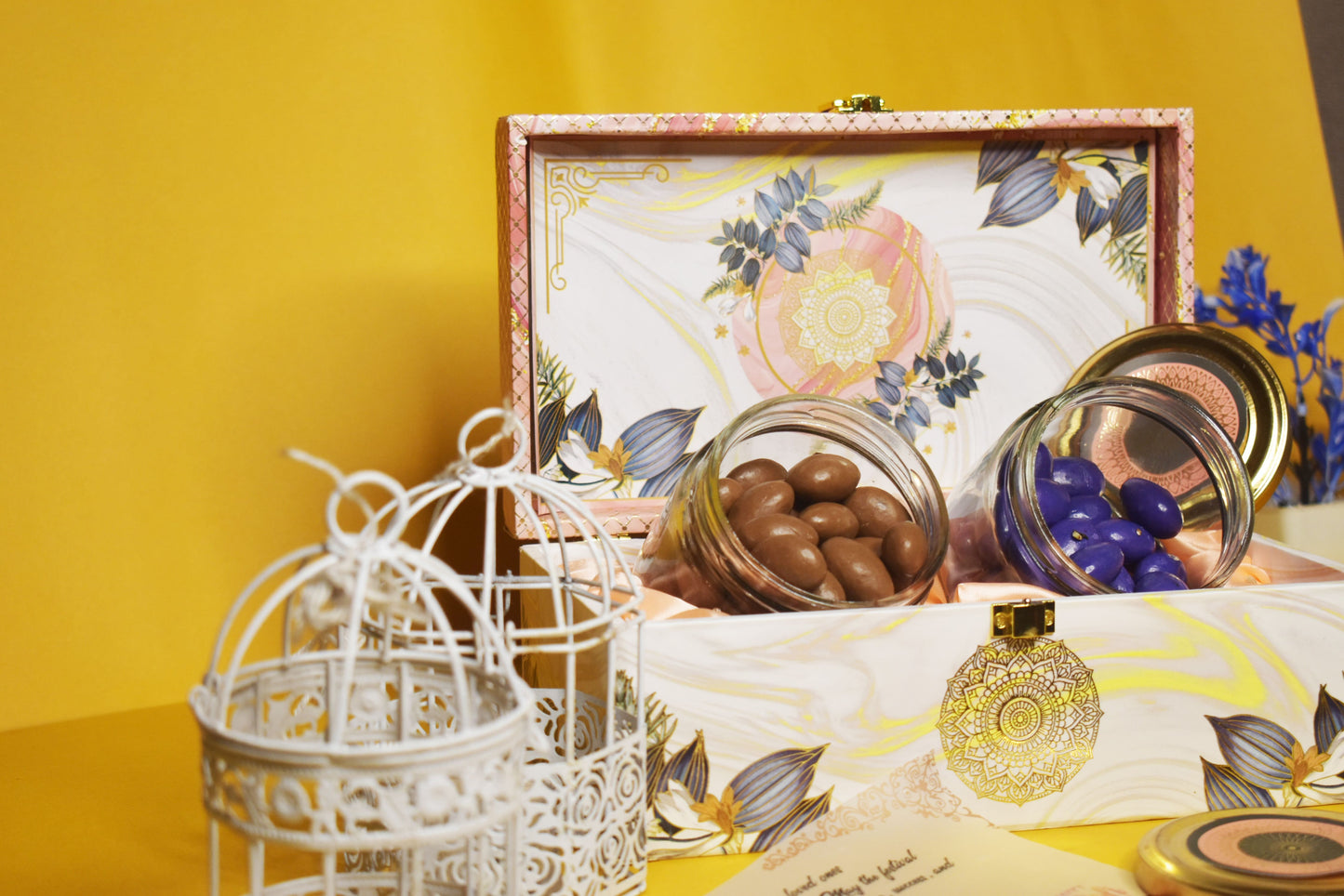 Luxury Pink Jar Gift Box OFH013