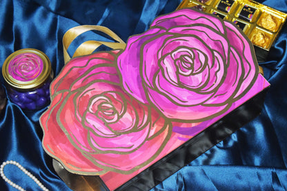 Premium Pink Floral Box Luxury Hamper OFH012