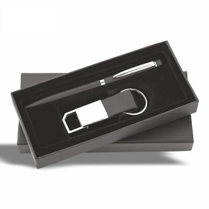 Classic Pen with Leather Keychain OCRC013