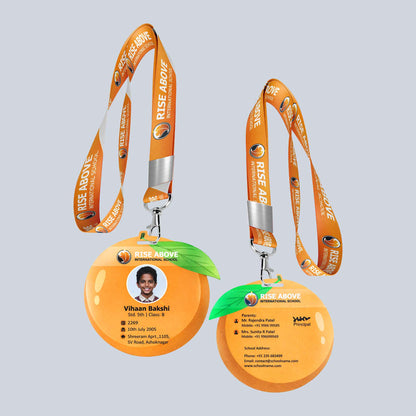 Custom Shapes ID Card Set