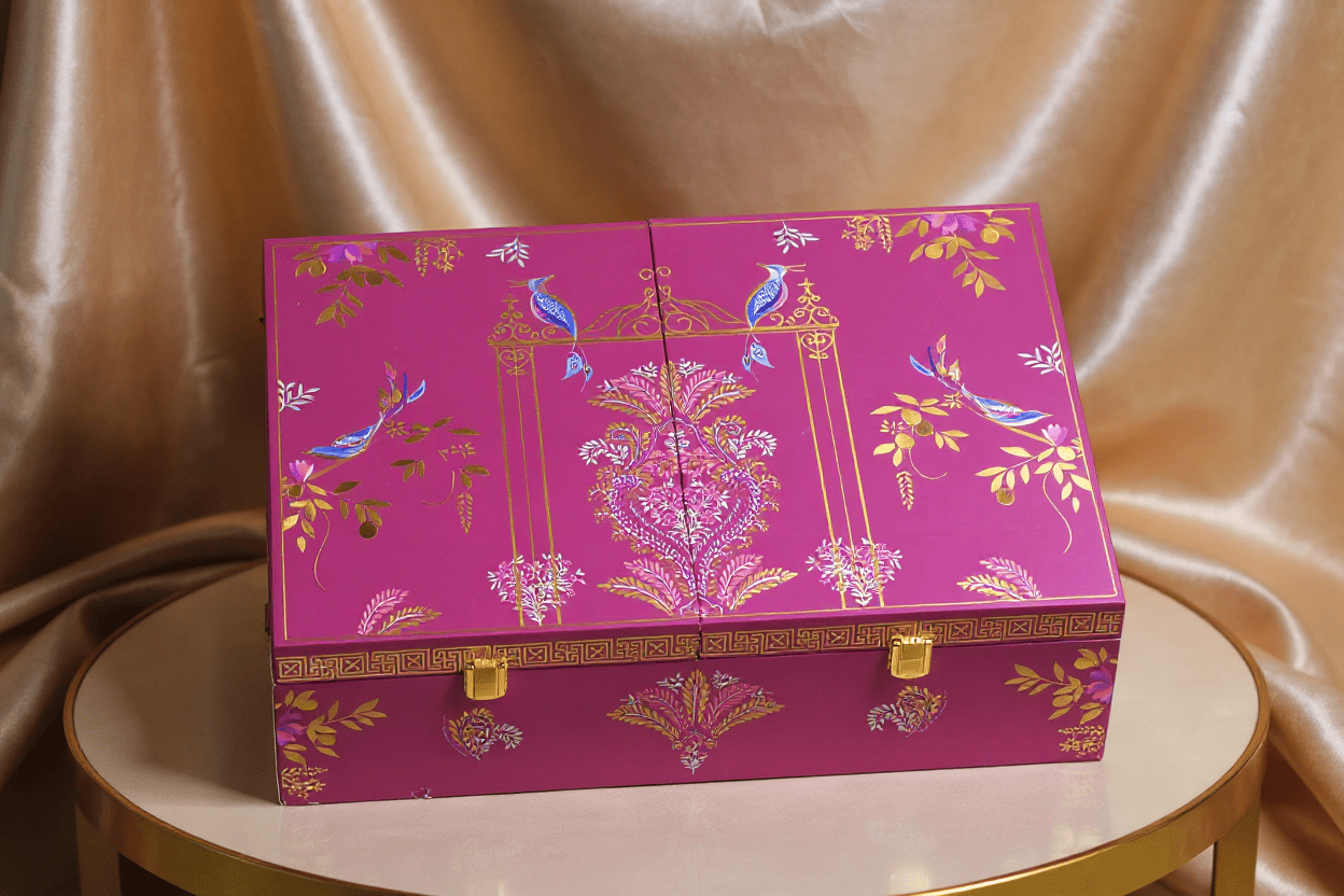 Magenta Treasure Doors Box OBB017