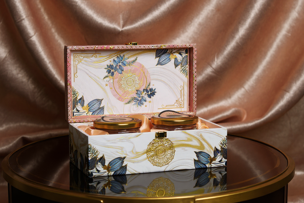 Luxury Pink Cavity Gift Box  OBB013