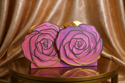 Premium Pink Floral Box OBB012